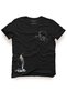 Unisex Penguin and Mountain Printed Design T-Shirt – Nihilistic Penguin 100% Cotton Crew Neck