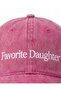 ''Favorite Daughter'' Embroidered Washed Hat /''Gözde/Loved Daughter'' Embroidered Washed Baseball Cap - 3