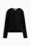 Lace-look cardigan - 5