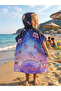 Girl's Printed Hooded Beach Towel - 2
