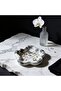 Handmade Concrete Jewelry Tray with Marble Pattern Decorative Organizer - 3