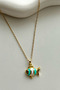 Summer Themed Fish Model Steel Women's Necklace (22 Cm+5 cm) - 4