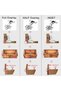 Type-B Soft-Close Frameless Cabinet Hinges – 110° European Style, Nickel Plated, Half Overlay, 35mm Cup, 2-Piece Set with 8pcs Stainless Steel Screws - 6