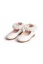Mia&Lui Girls' Ankle-Strapped Ballerinas with Floral Detail 21-35 White - 2