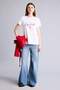 100% Cotton Regular Fit Crew Neck Slogan Printed Combed Cotton Short Sleeve T-Shirt H8703Ax26Sm - 2