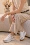 Carol Yan Zipper Detail Imported Model Women's Sneakers White - 2