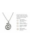 Spiral Form Minimal Necklace |   Spiral End Design Chain Necklace |   Daily Stylish Jewelry