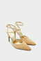Ripple Stone Women's Gold Heeled Shoes - 2