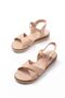 Zri̇n-564 Premium Beige Orthopedic Sole Women's Sandals - 4