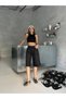 Women's Washable Denim Shorts with Slit Pocket Detail - 2