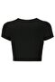 Women's Can We Always Be This Close Forever Crop T-Shirt Black - 2