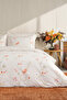 Hearn Single 100% Cotton Duvet Cover Set - Cream