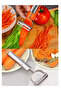 Stainless Steel Vegetable Peeler Julienne Peeler Kitchen Peeling Knife - 2