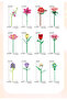 Peony Flower Building Blocks 72 Pieces - 4