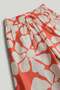 Coral Flower Wide Leg Trousers - 2