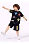 Boy's Sonic Modeled Cotton Shorts Suit