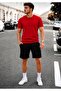 Unisex T-Shirt Shorts Bottom Top Set