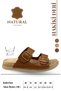 Genuine Leather Men's Slippers - Double Buckle Adjustable Massage Sole Genuine Leather Men's Slippers t Taba - 3