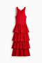 Tiered fine-knit dress - 5