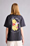 100% Cotton Disney Winnie the Pooh Oversized Crew Neck Printed Short Sleeve T-Shirt H6820Ax26Sm - 5