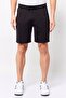 Men Drawstring Embroidered Logo Basic Short, Navy