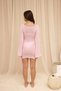Laren Rose Detail Pink Mini Knitwear Dress - 5