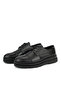 , Men's Genuine Leather Shoes 161423Z136 Black - 5