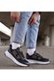 Men's Black Gold Sneaker Casual Sneaker Sports Shoes 064 - 2