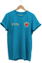 Unisex Anthracite Göktürkçe T-Shirt with Turkish Writing and Turkish Emblem, Crew Neck