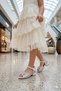 Winged Unicorn Baby Girl Heeled Evening Dress Shoes - 4