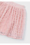 Girl's Pink Tulle Skirt - 03901 - 3