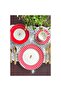 Prılla Porcelain 6-Person 19-Piece Cake Set Msps001 - 2