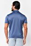 Men Sportswear Fit Short Sleeve Training Polo Shirt, Dusty Blue - 4
