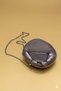 Women's Metal Drop Model Evening Dress and Special Occasion Portfolio Evening Dress Bag with Chain Strap - 2