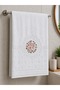 Yoncagül 50X90 cm Hand Towel |   6 Pieces |   Velvet Texture, Jacquard & 3D Embroidery, Stylish & Practical - 5