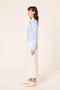 Pleated Waist Stoned Shirt - 4