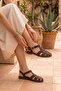 Robin Front Closed Comfort Women's Sandals Brown - 2