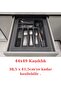 Moderno Lux Plastic Spoon Holder 44X49 Drawer Organizer Spoon Holder (Can Be Cut to Fit up to 38X41Cm) - 2