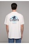 Comfort Fit Round Neck Plain Men's White Short Sleeve T-Shirt - 2