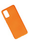 Ilkeshop New Galaxy S20 Plus Case Nano Inside Velvet Silicone (223929) - Orange - 2