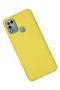 Shopilke Infinix Hot 10 Play Case Nano Velvet Silicone (102012) - Yellow - 3