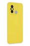 Ilkeshop New Redmi 12C Case Nano Velvet Silicone (02611) - Yellow - 2
