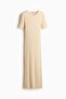 Rib-knit T-shirt dress - 5