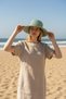 Women's Hand Knitted Detailed Hat Beach Hat - 5