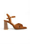 Genuine Leather Heeled Sandals from Size 34-35 to Size 41 - 2