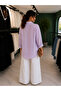 Women's Comfortable Fit Linen Shirt with Front Pockets - 2