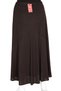 Hesna Women's Firdevs Turquoise Lined Cross Model Quality Skirt - 4
