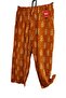 Plus Size Women's Viscose Pants with Pockets and Elastic Waist - 3