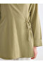 Esvab • Modern & Distinctive Double-Breasted Roba Collar Linen Blend Women's Kimono - 4