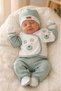 5-Piece Newborn Hospital Discharge Set Zibin Set Baby Hospital Discharge Gift Hospital Discharge - 8